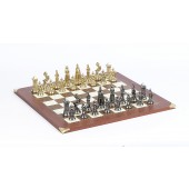 Victorian Chessmen & Champion Board