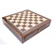 Deluxe Chess Board Case with Storage Compartment
